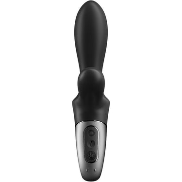 Vibratore anale riscaldante con app e doppio stimolo per uomo e donna
